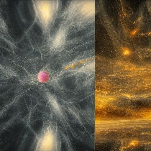 Abstract Quantum Physics Matte Painting