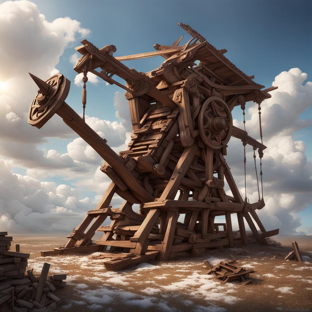 Ancient Catapult Launches Siege Against Troy
