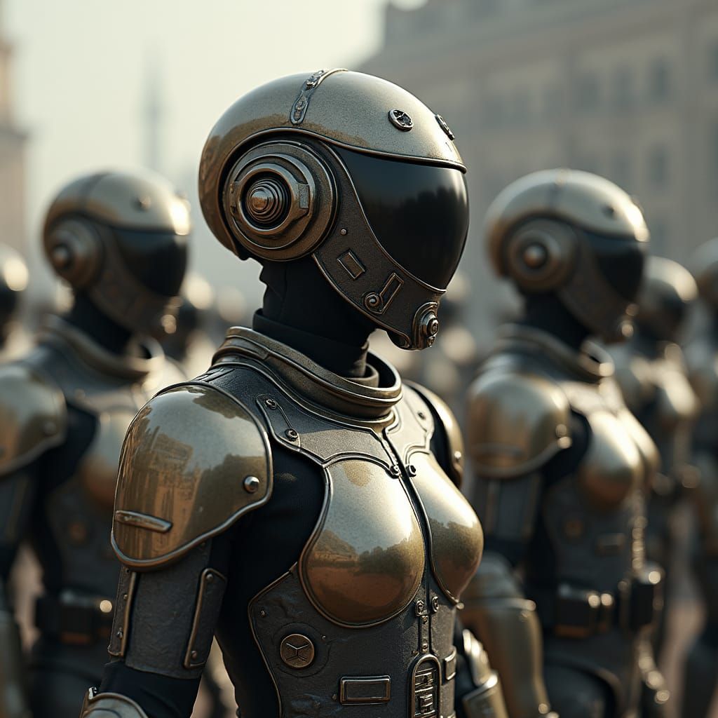 Time Travelers: Futuristic Soldiers in the 1930s