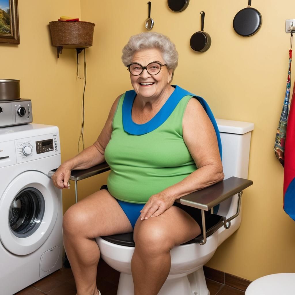 Absurd Senior Living: A Photorealistic 8K Portrait