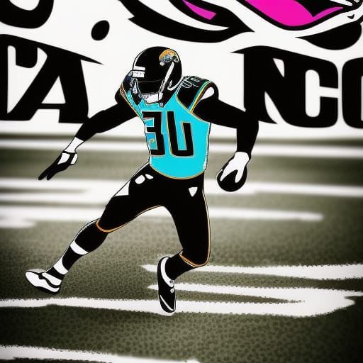 Jacksonville Jaguars in Anime Style