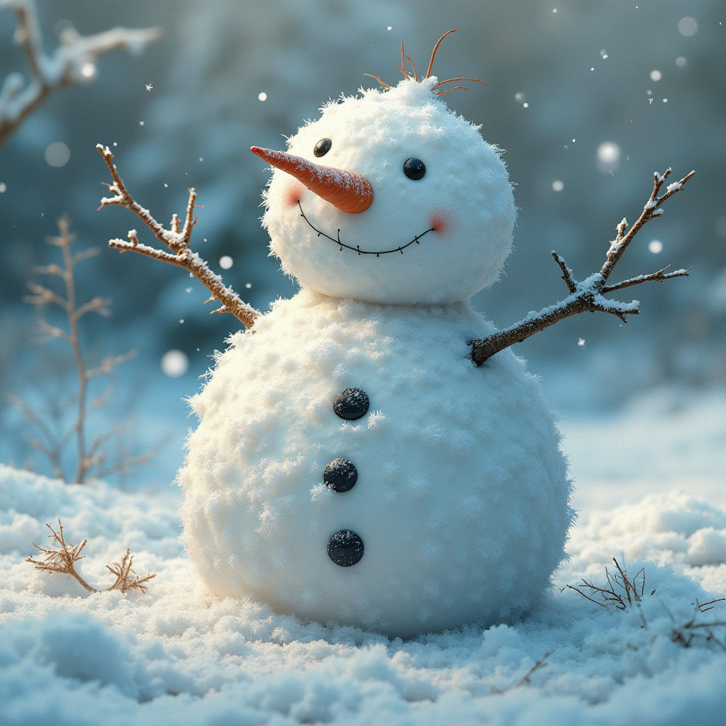 Surreal Winter Portrait in Artgerm Style with HDR and 4K Tex...