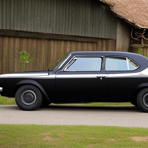 Classic Black Opala Car