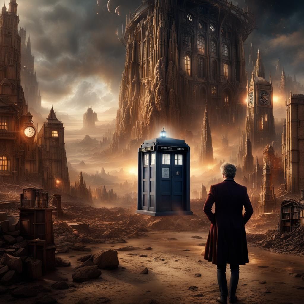 Doctor Who: Epic Cinematic Digital Matte Painting