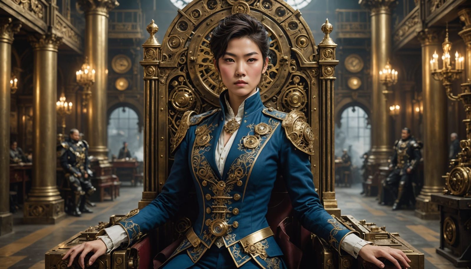 Steampunk Royal Heir in Clockwork Hall