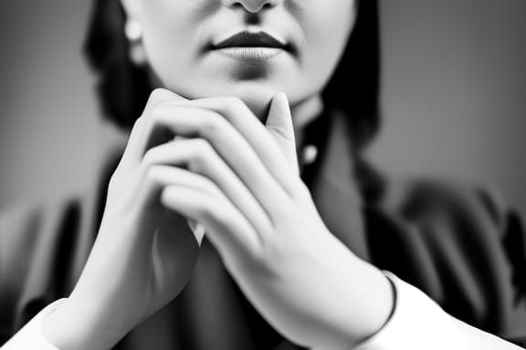 Hands Portrait in Professional Photography Style