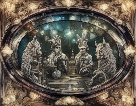 Full Moon Over Berlin in Modern Architecture