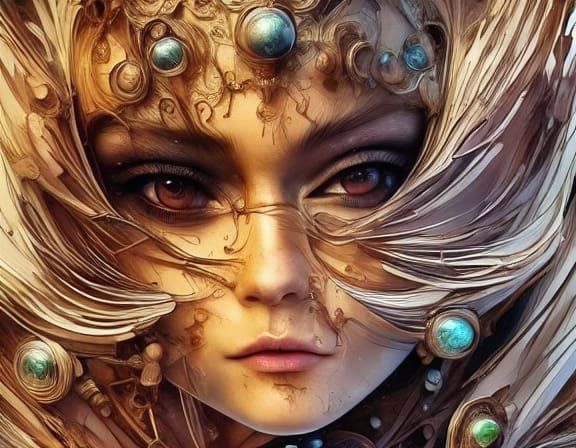 Full Moon Over Berlin in Elegant Digital Style