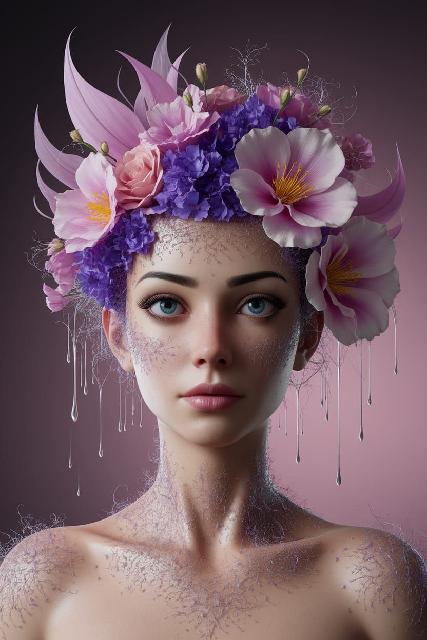 Osteogenic Hydrophobe Crettatura Background Spills From Graceful Dreams