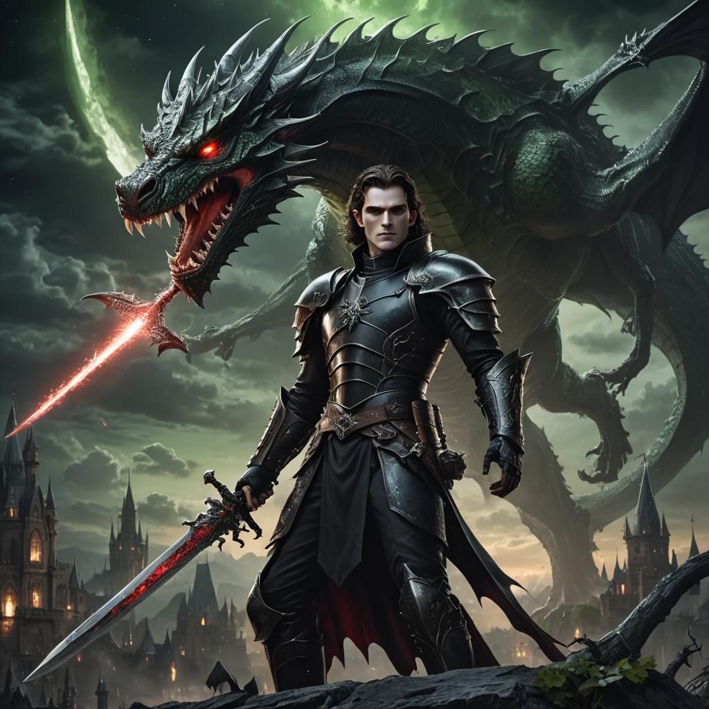 Vampire Knight Saves Princess From Dragon