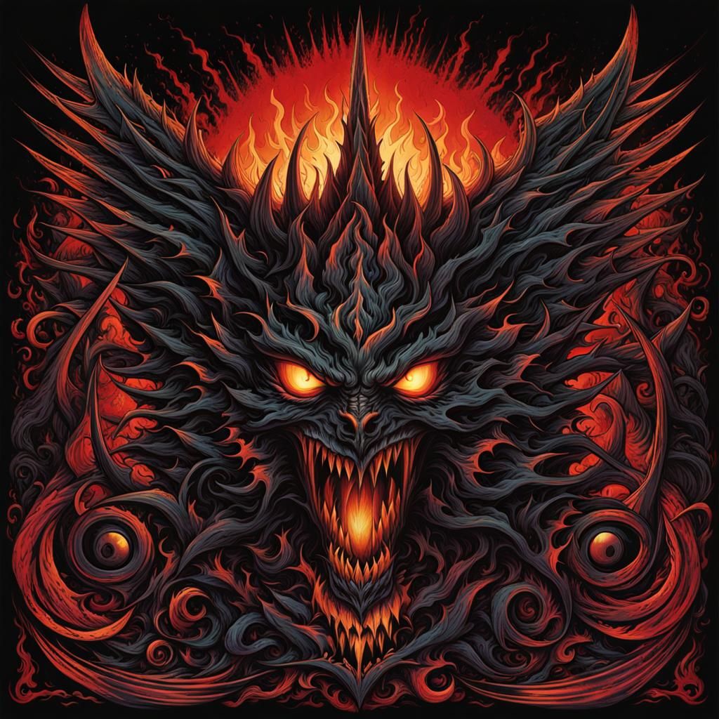 Menacing Graffiti Art: "ROCK SOLID PRESSURE"