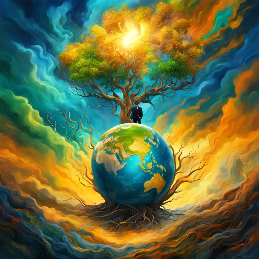 Save the Environment: AI Generated Concept