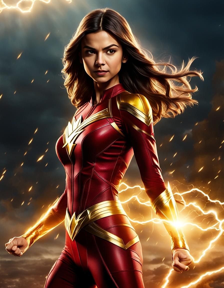 Victoria Justice as Electrifying Mary Marvel