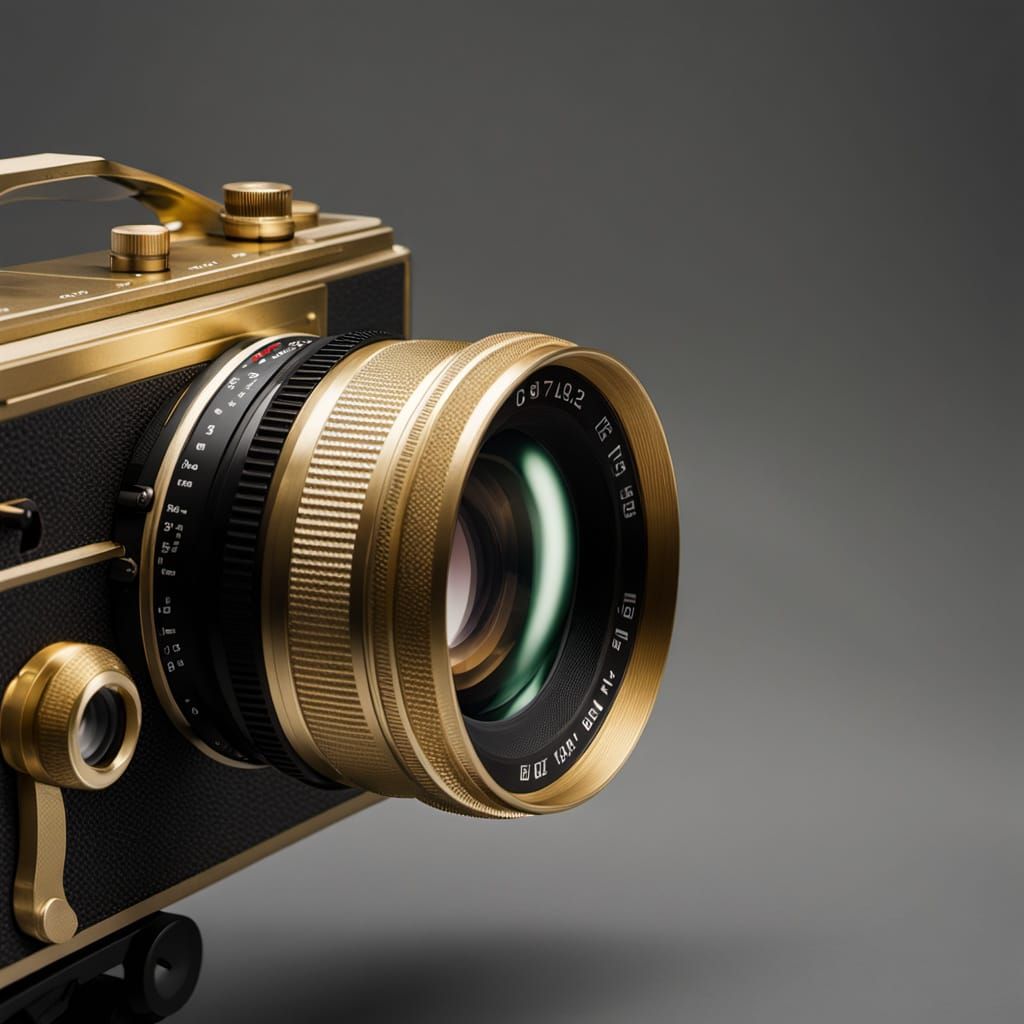 Golden Angel in Armor Before Heaven's Gate