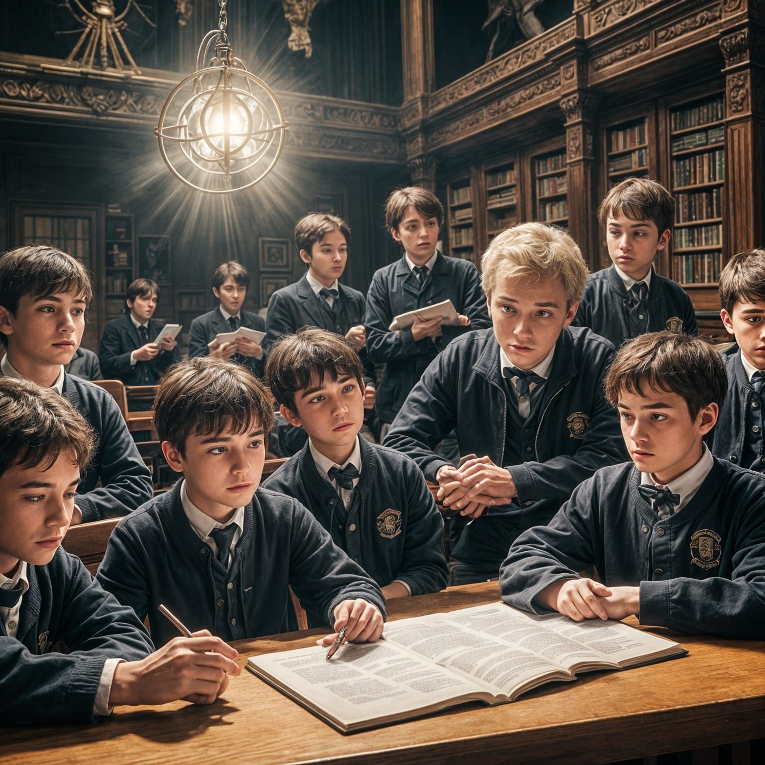 The Dramamine Academy: A Surreal Boarding School