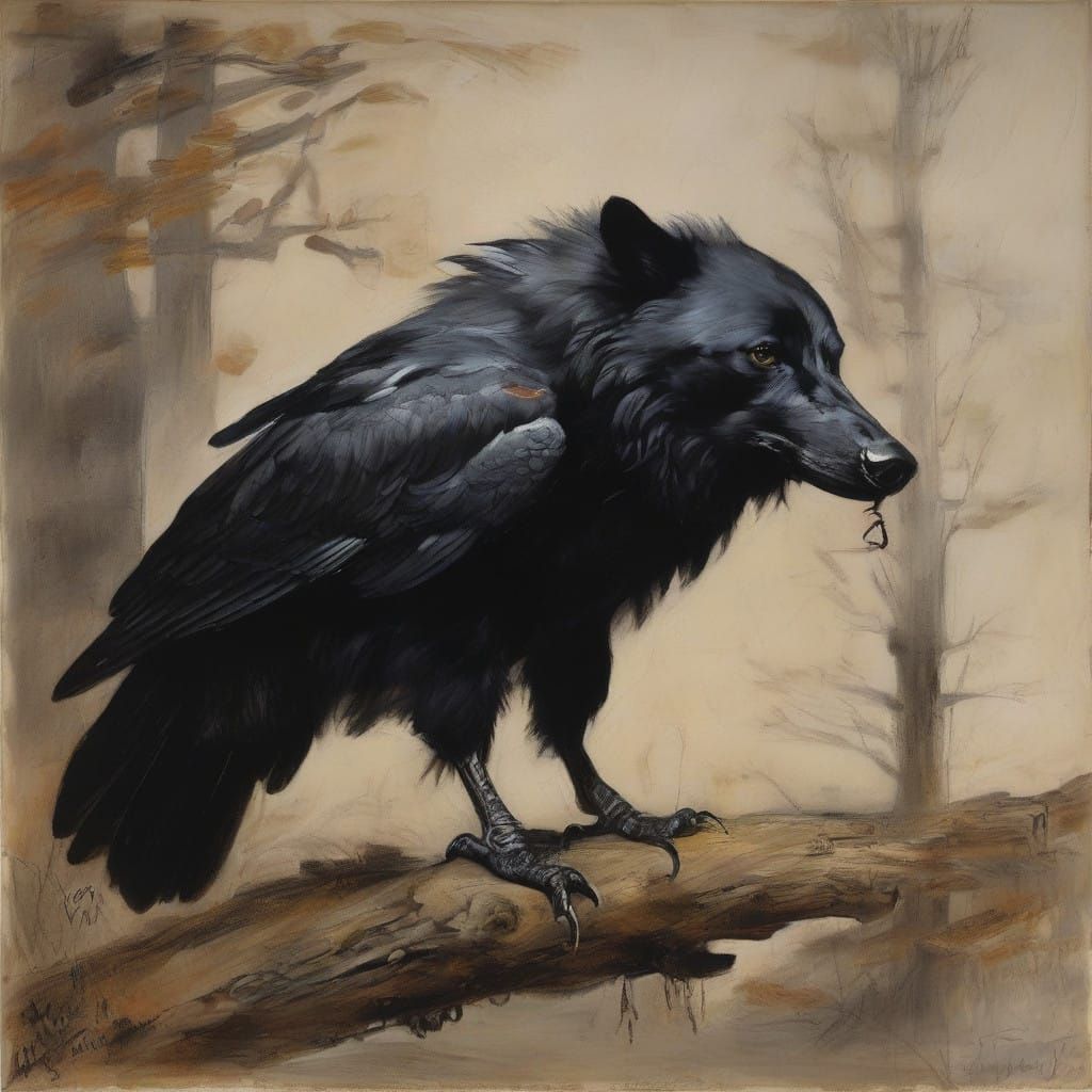 Wolves and Crows in a Dynamic Landscape