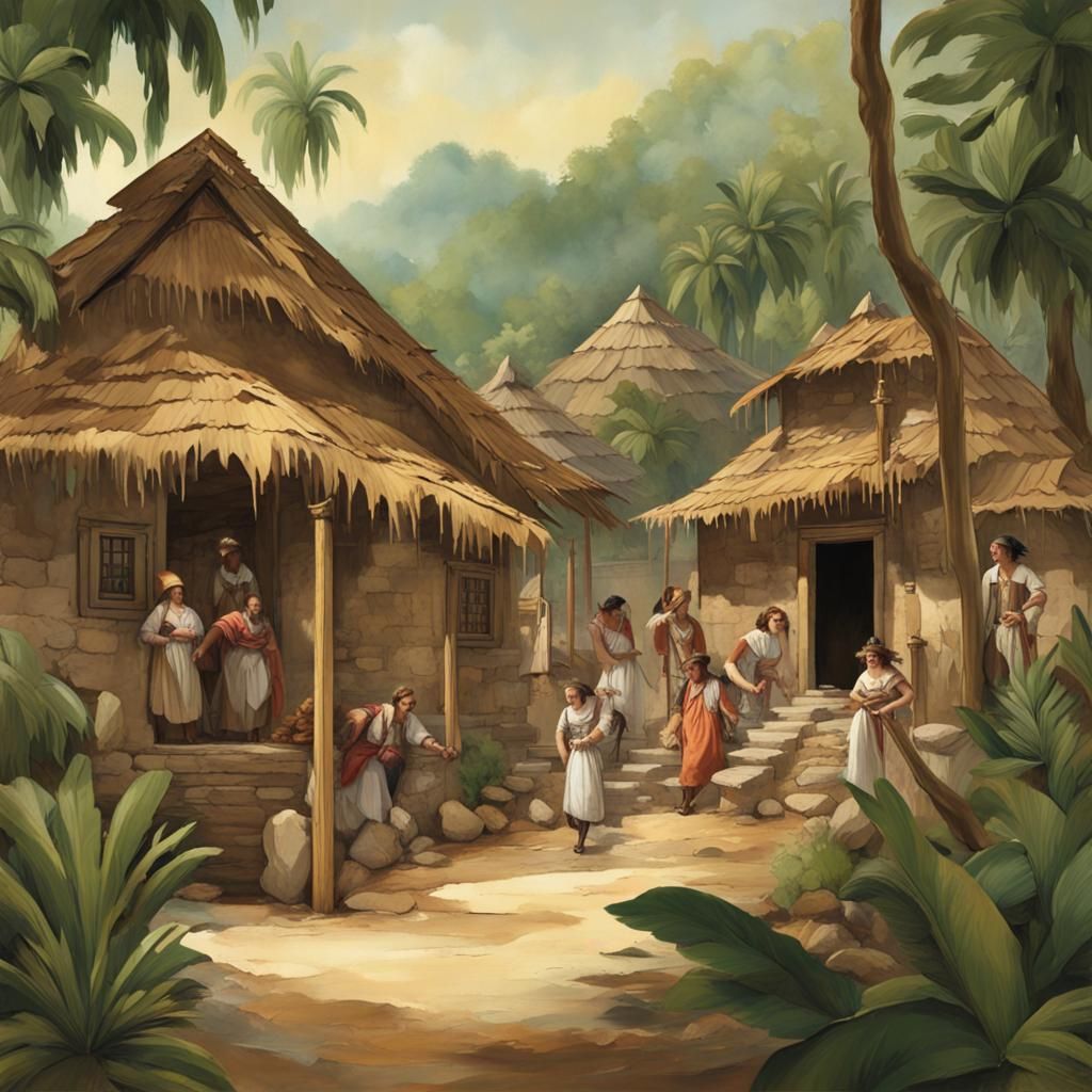 Modernized Pre-Colonial Philippine Kingdom in Cel-Shaded Sty...