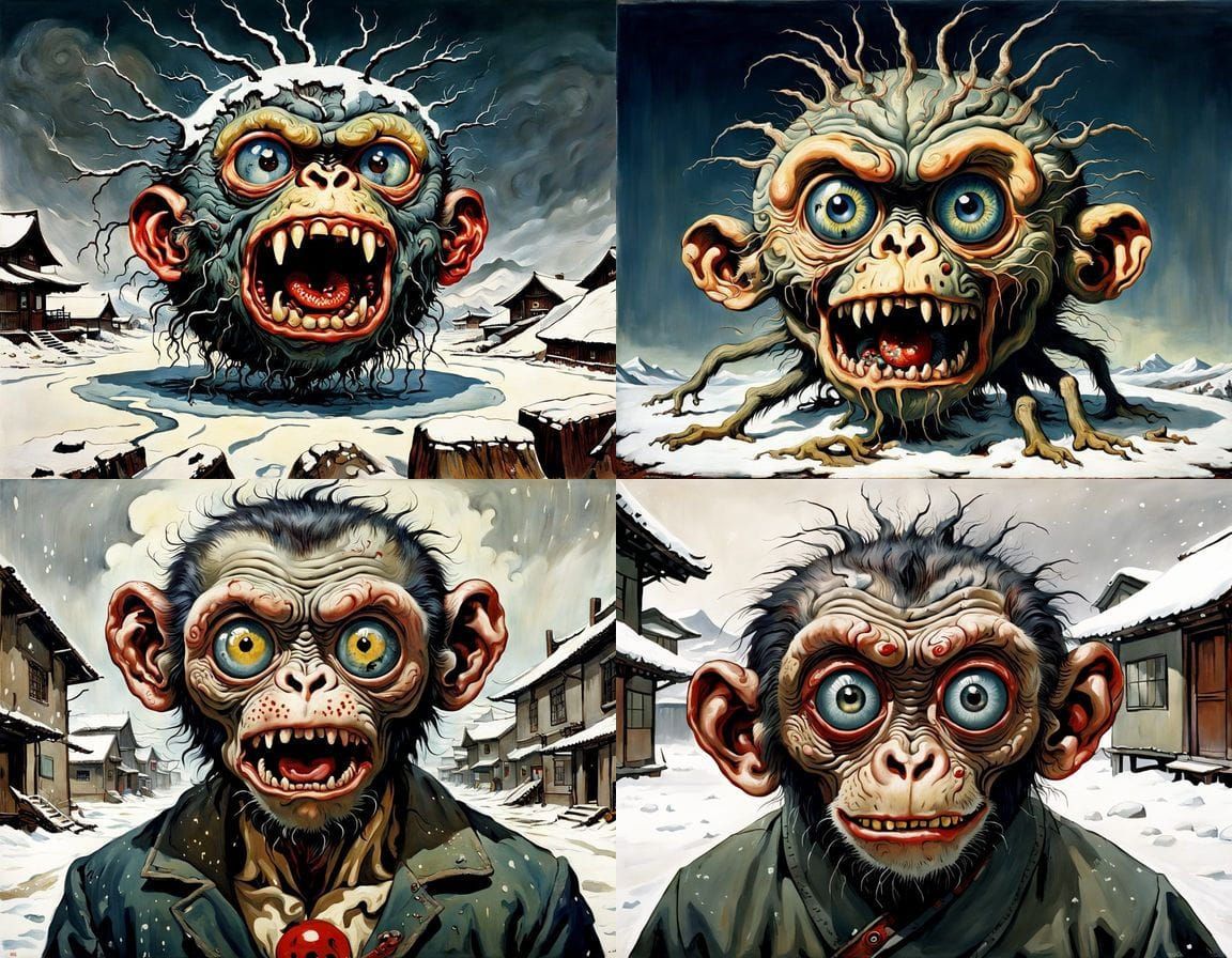 Surreal Sci-Fi Horror: Deformed Mutant Experiment