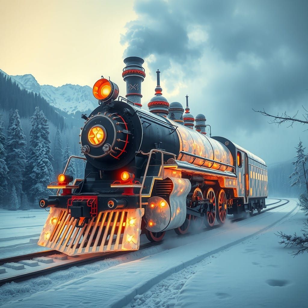 steam locomotive