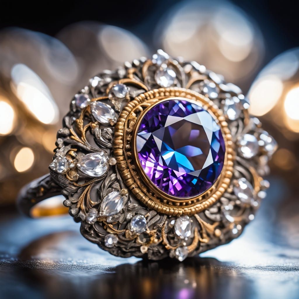 Luxury Jewelry Masterpiece in Intricate Detail