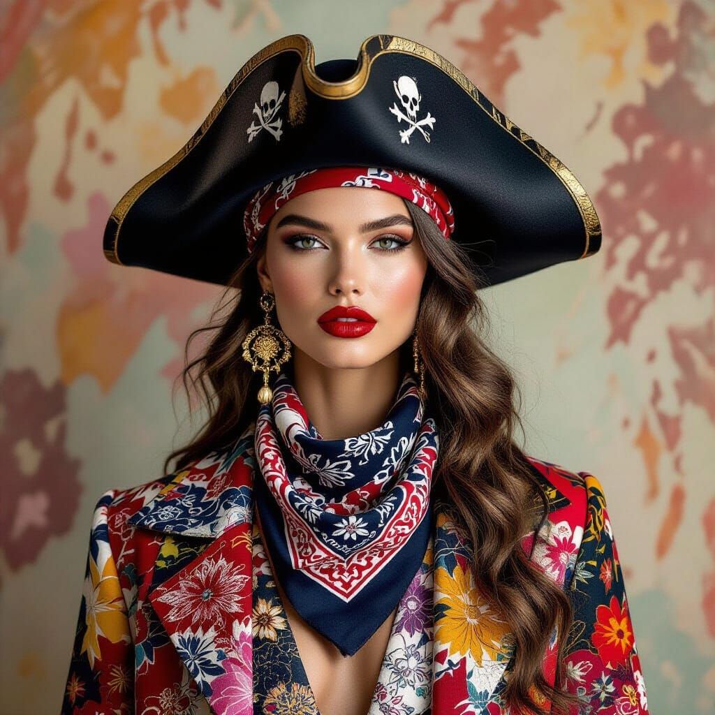 Avant-Garde Fashion: Bandana and Pirate Hat Trends