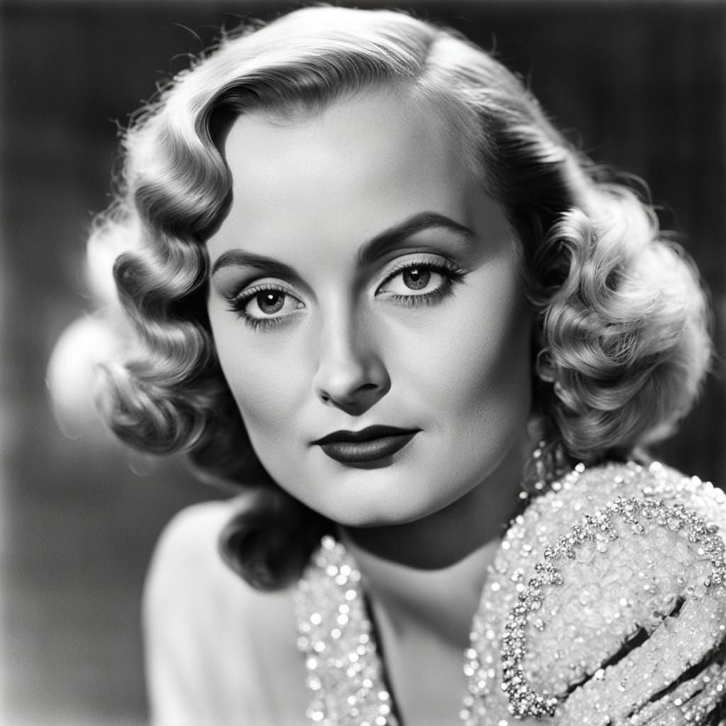 Carole Lombard: Golden Age Hollywood Portrait