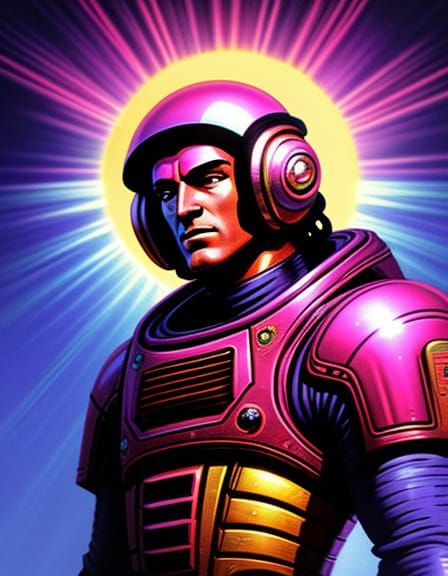 Neon Rhapsody in Ancient Space