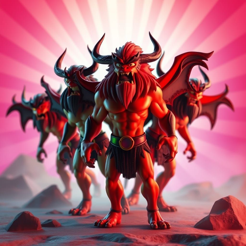 Vibrant Furies in Disney's Iconic