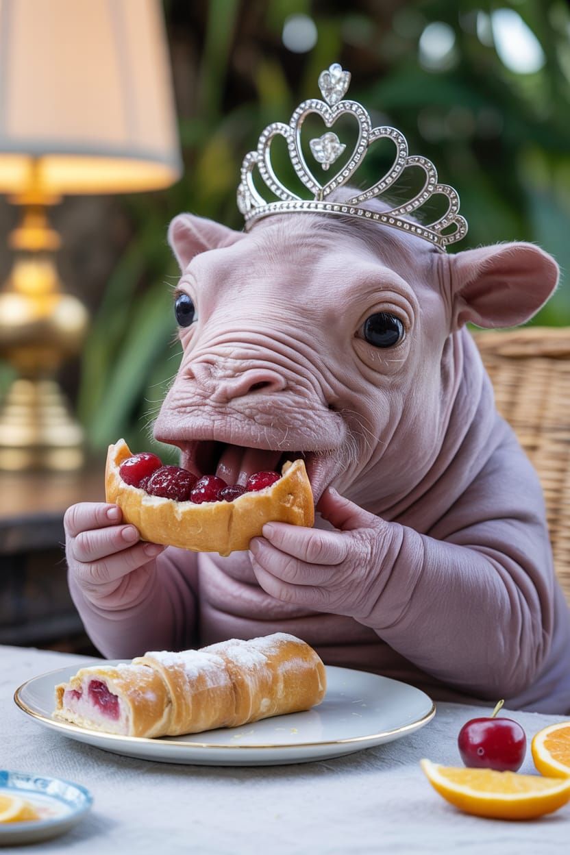 Baby Hoomphopotamus Meets Dragoomphruit Strudel