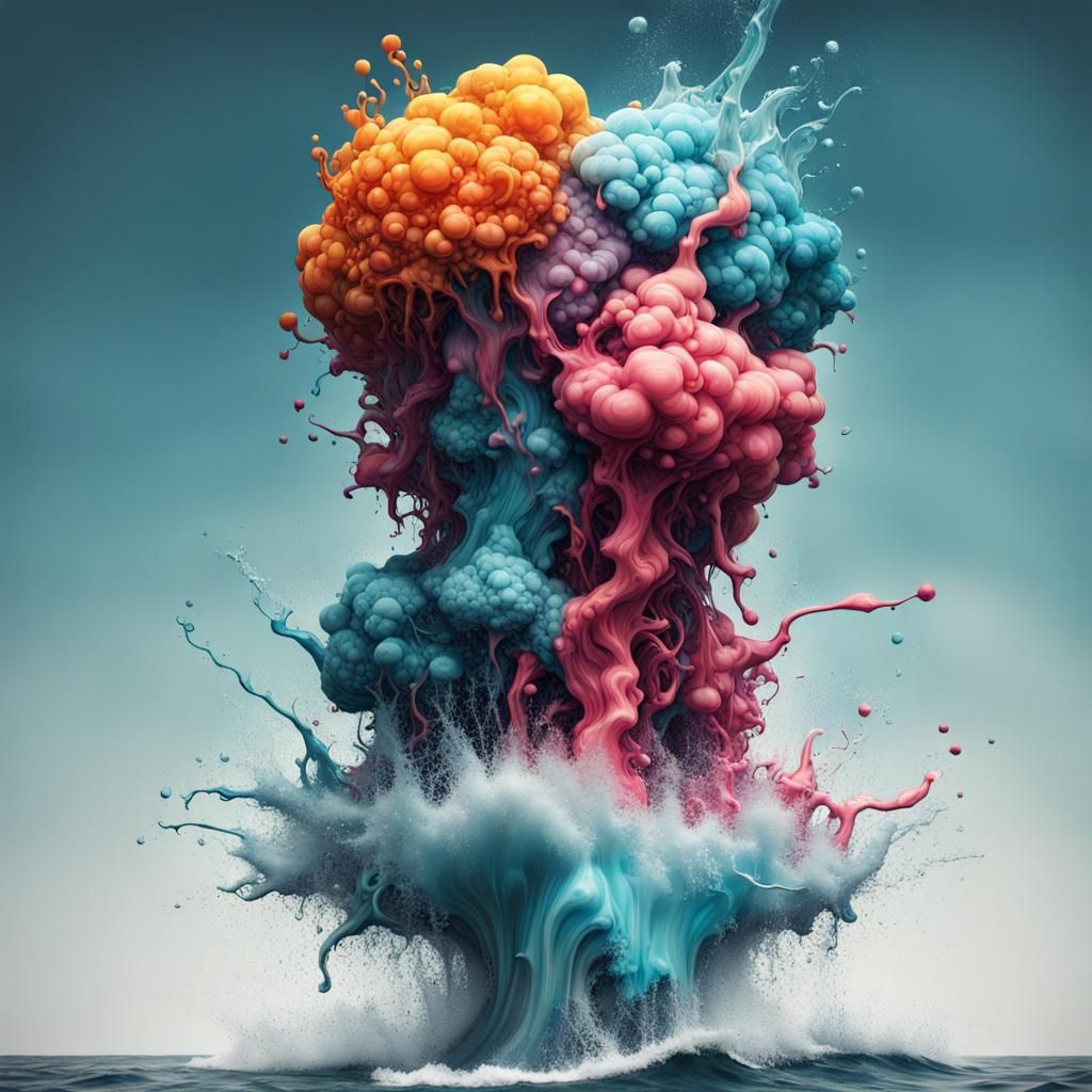 Ocean bomb art