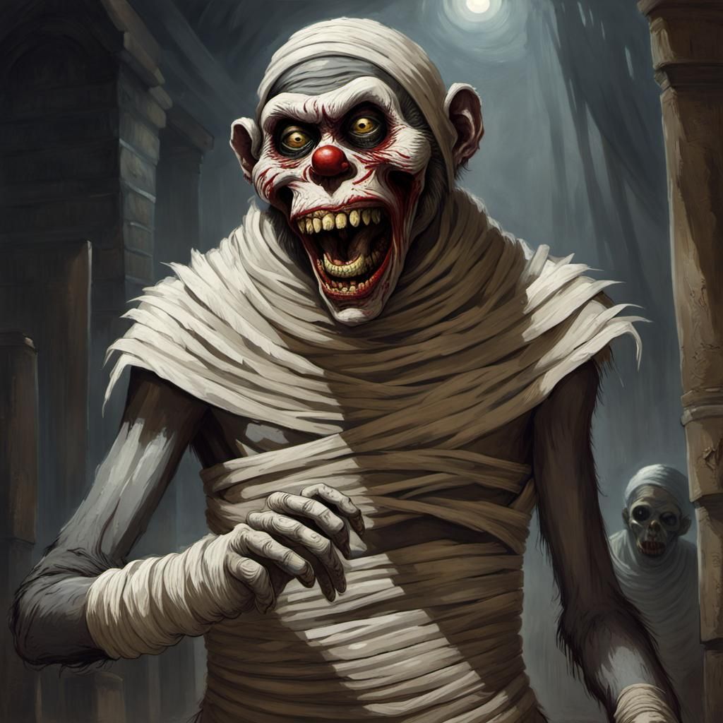 Zombie Monkey Mummy: A Grinning Horror