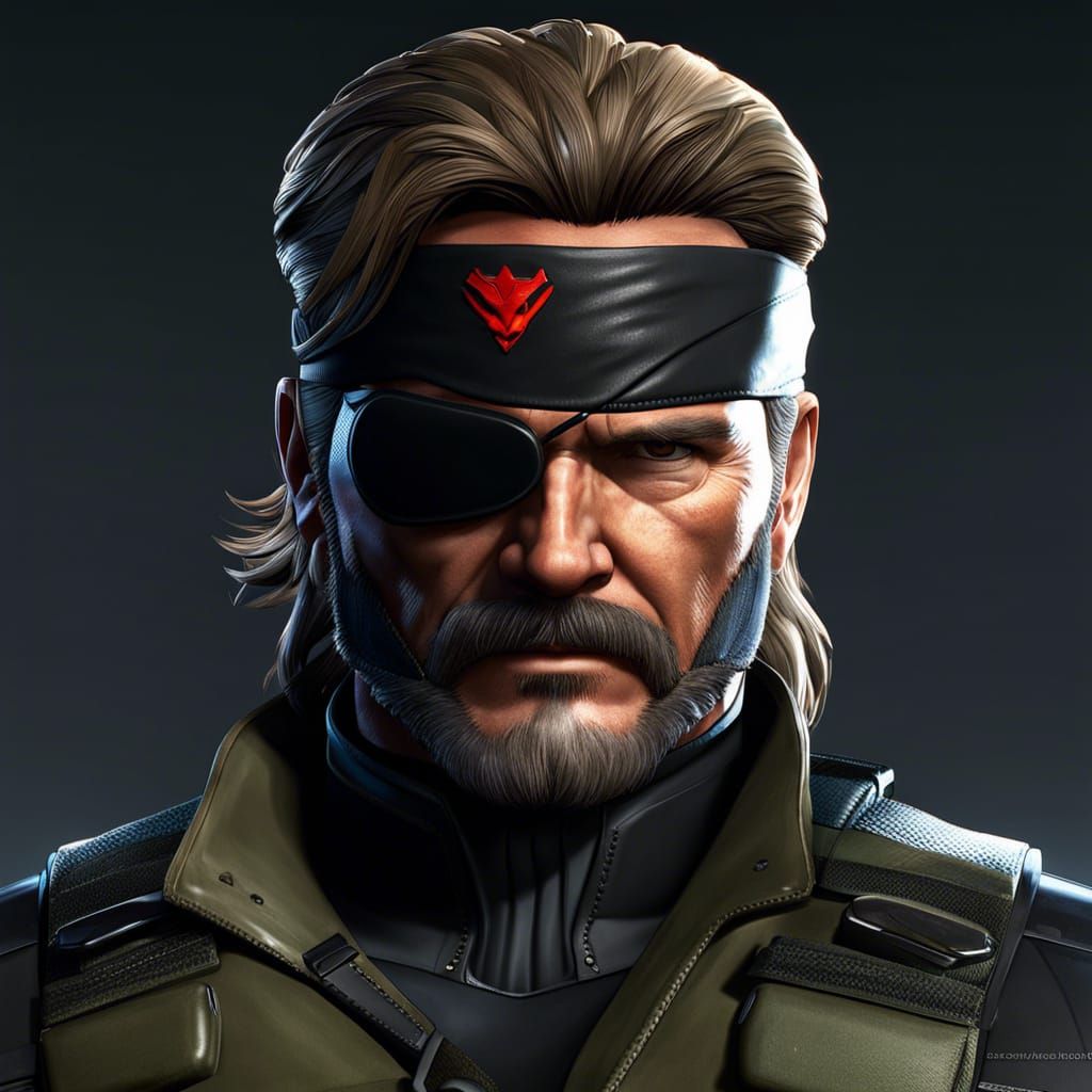 Kurt Russell as Venom Snake Portrait