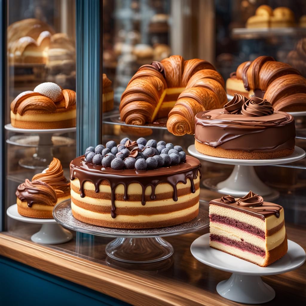 German Bakery Window Display