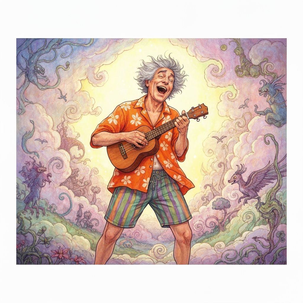 Sopelka the Fairy in Nasal Cavity, Whimsical Art