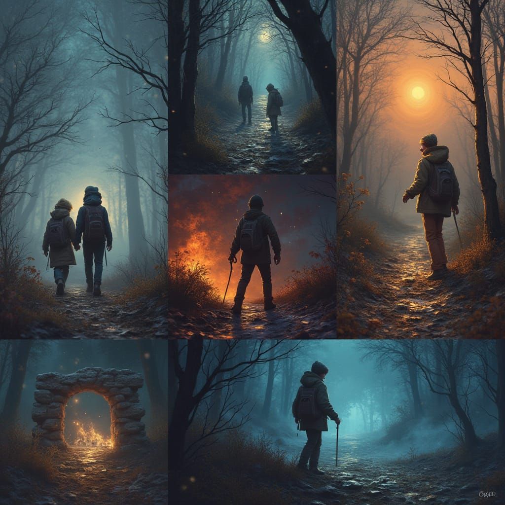 Geometric Mandala with Lotus Symbolism in Op-Art Style