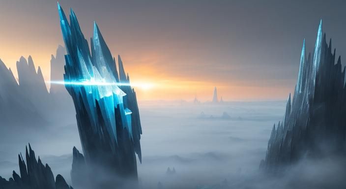 Mi-Go Crystal Transport on Icy Plane