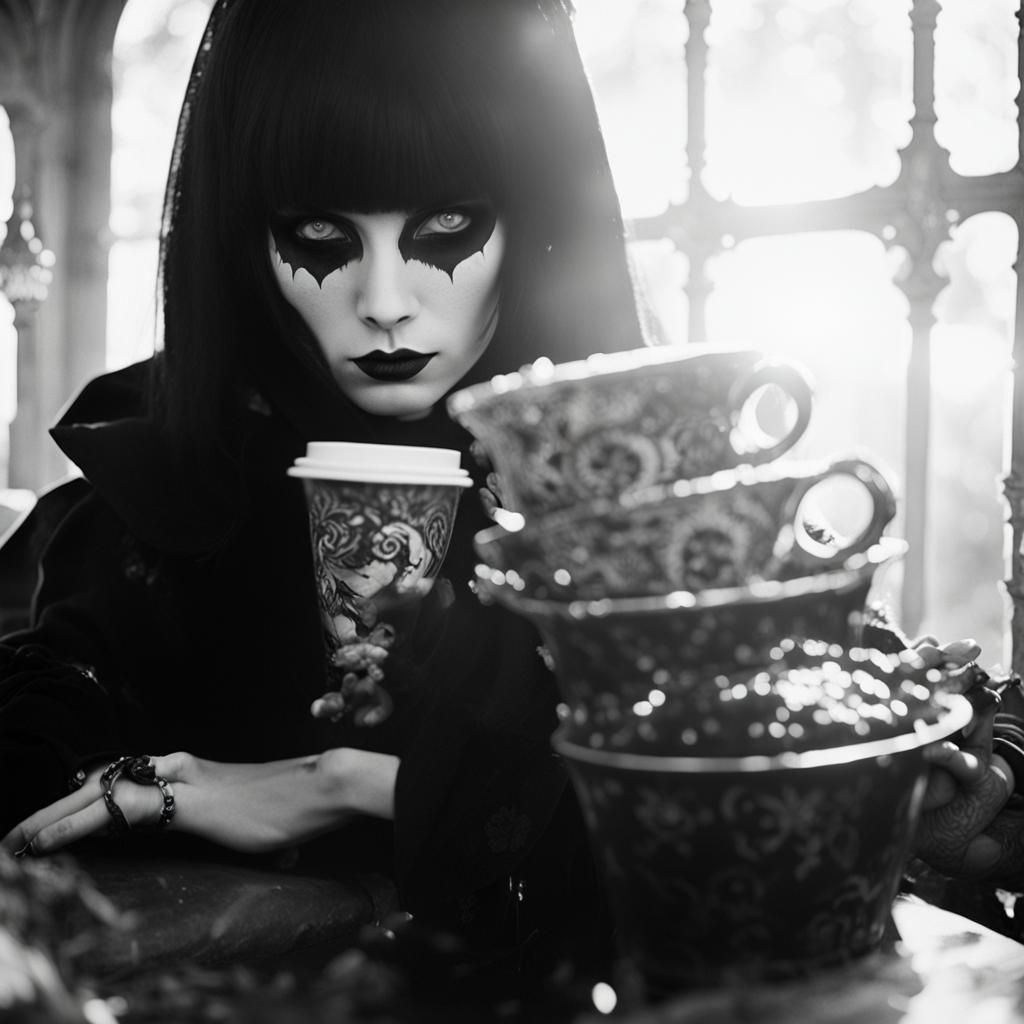 Goth Fashion Models Prevail in Epic Battle