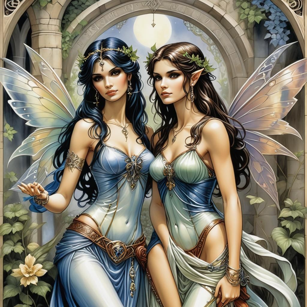 fairy style of anne stokes and milo manara
