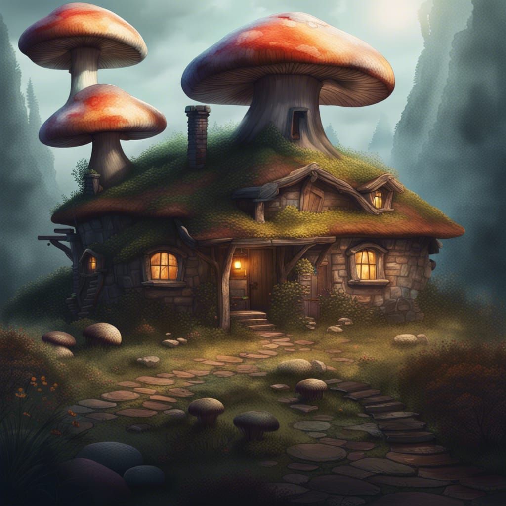 Mushroom house