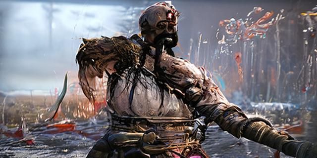 Kratos in Anime Style by Makoto Shinkai