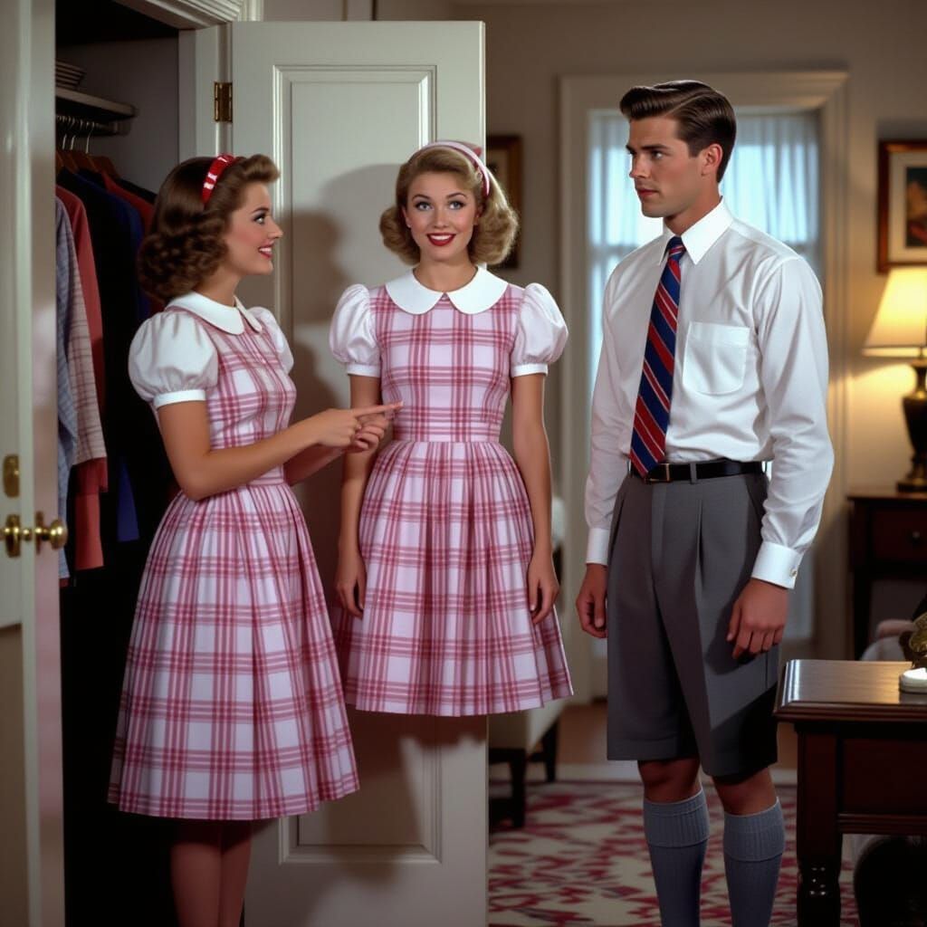 Cozy Living Room Scene in 35mm Film Style