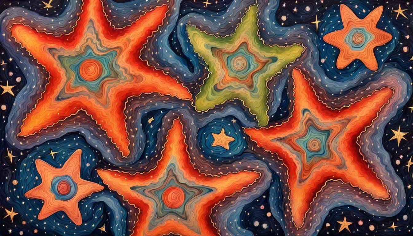 Electromagnetic Jelly Coils Surround Newborn Stars in Folk A...