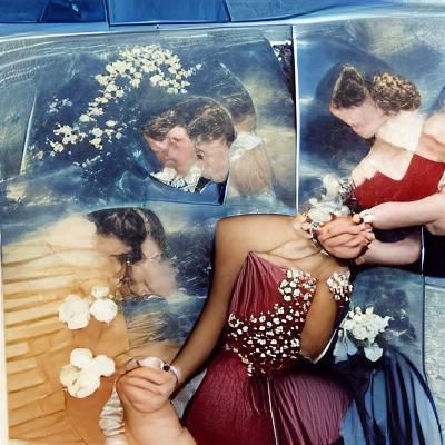 Nostalgic Prom Photo Album Aesthetic