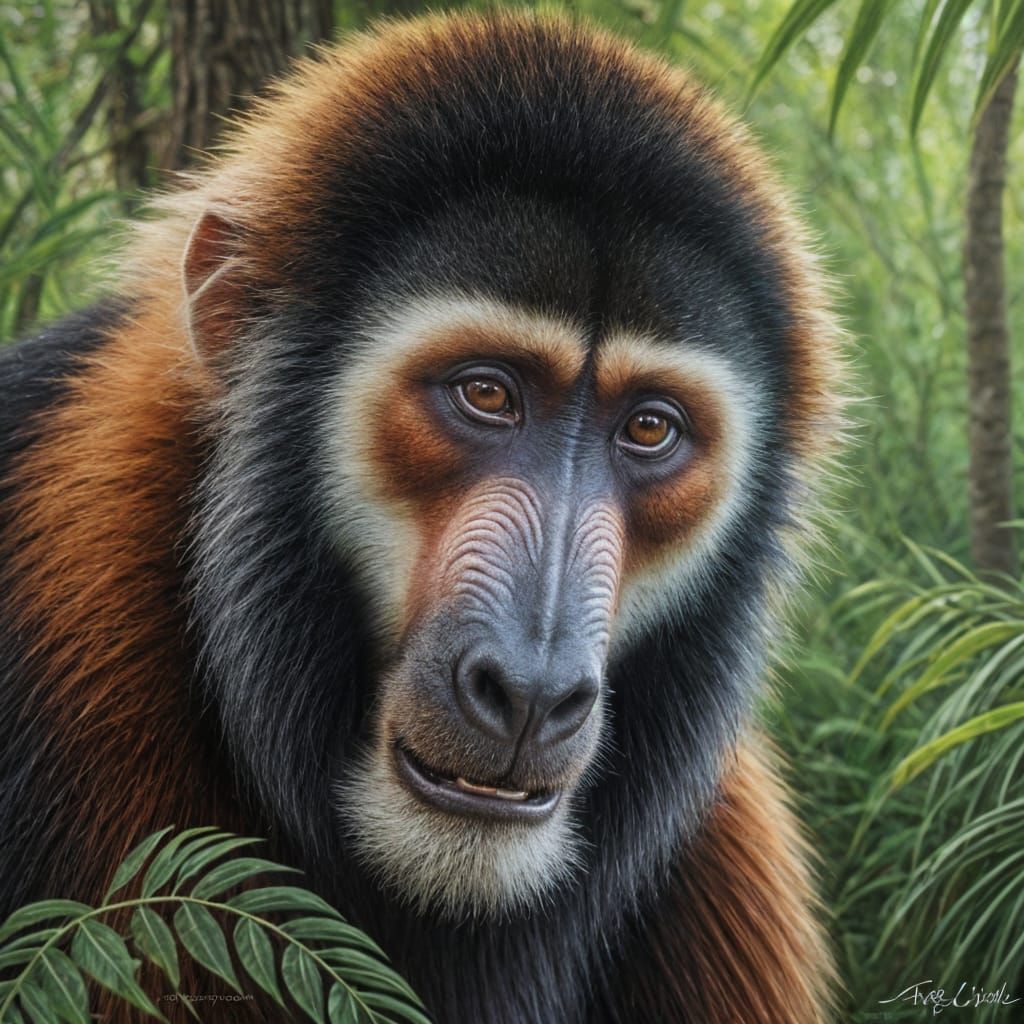 Mandrill sister 2
