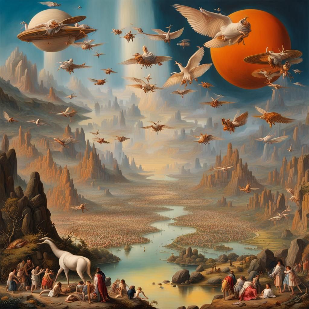 Genesis: Creation of the World with Angels