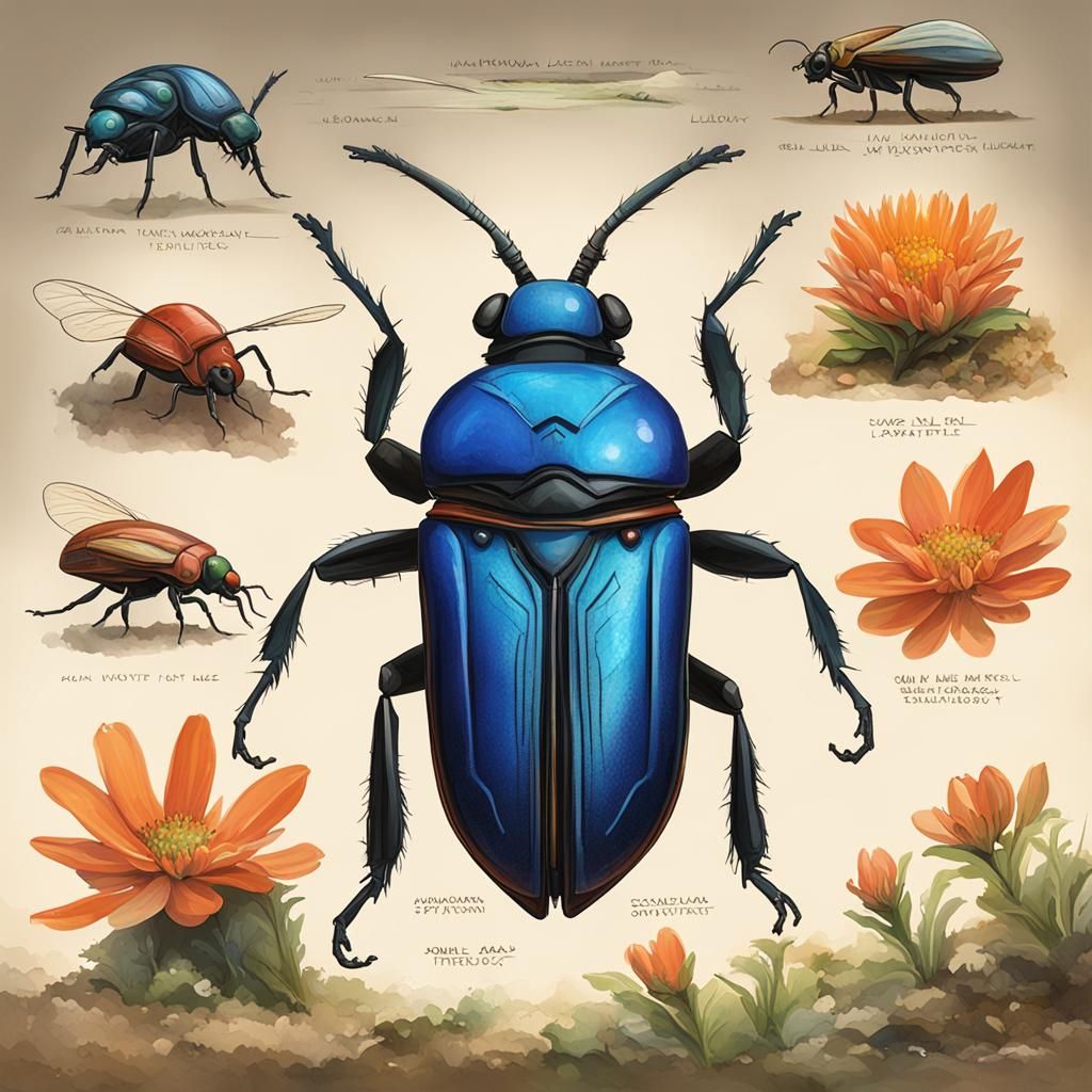 Exoplanet Lifeforms: Speculative Xenobiology Concept Art