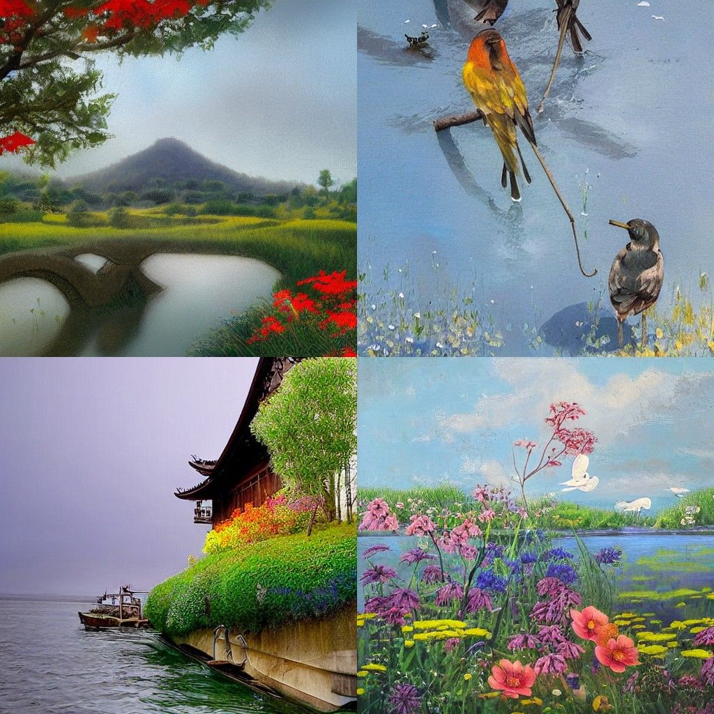 Bold Character Portrait in Illustrative Style