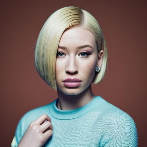 Iggy Azalea's Sharp Bob: A Professional Portrait
