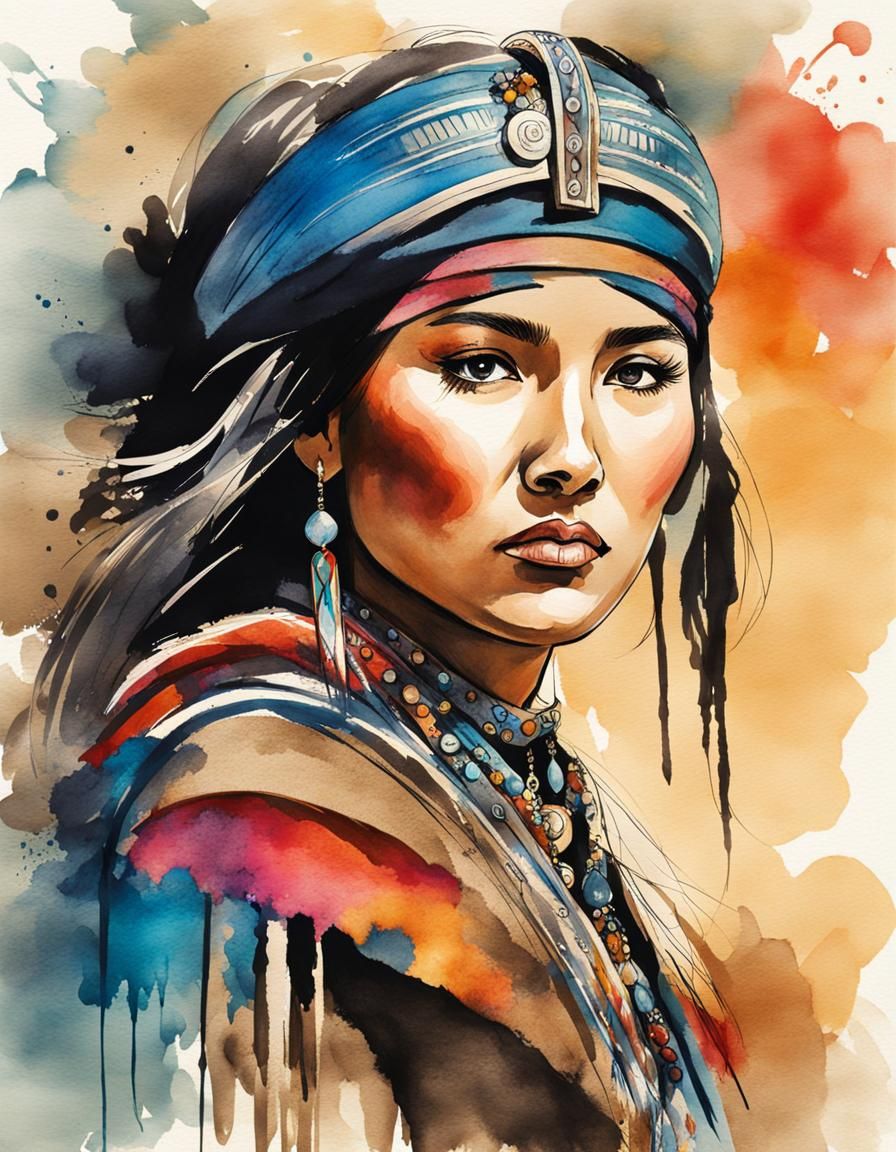 Mapuche Princess #77