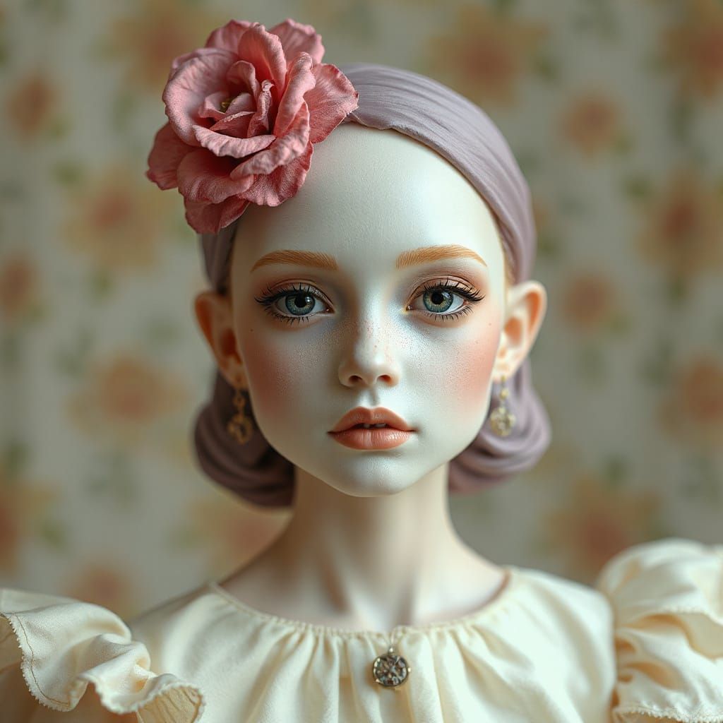 Surreal Portrait in Dreamlike Style